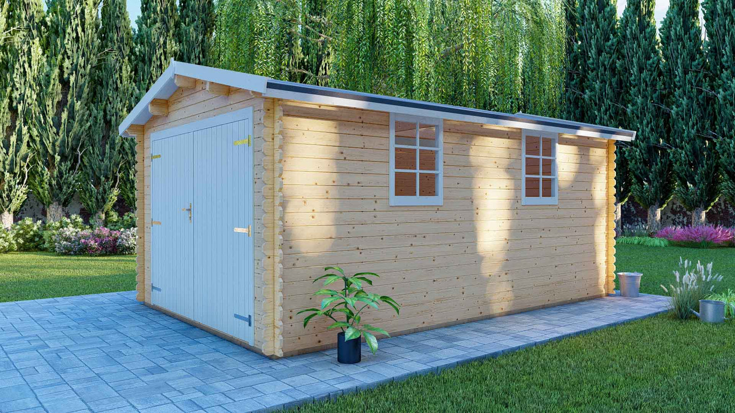 Wooden garage 28040