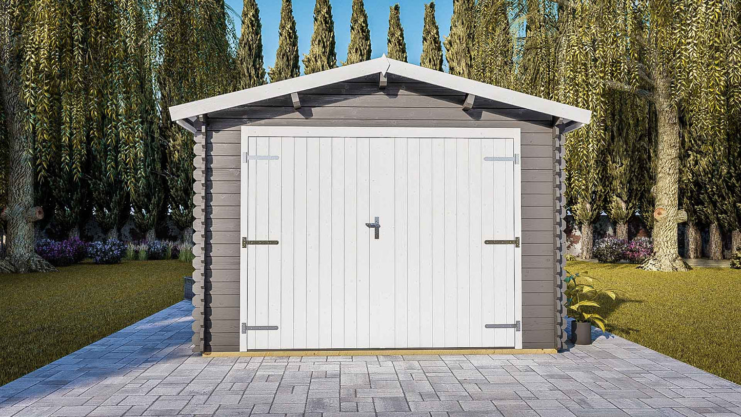 Wooden garage 28040