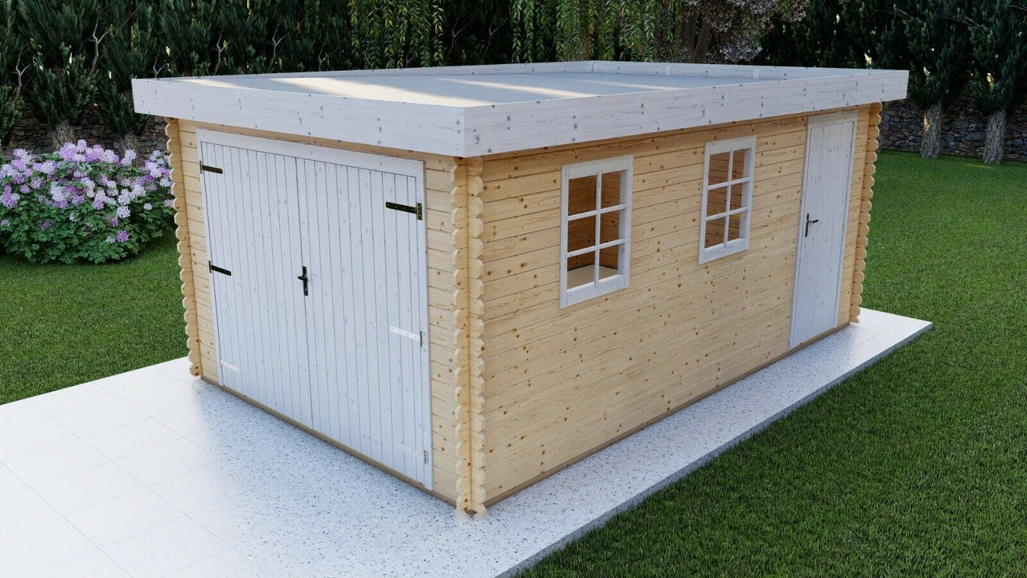 Wooden garage 28210