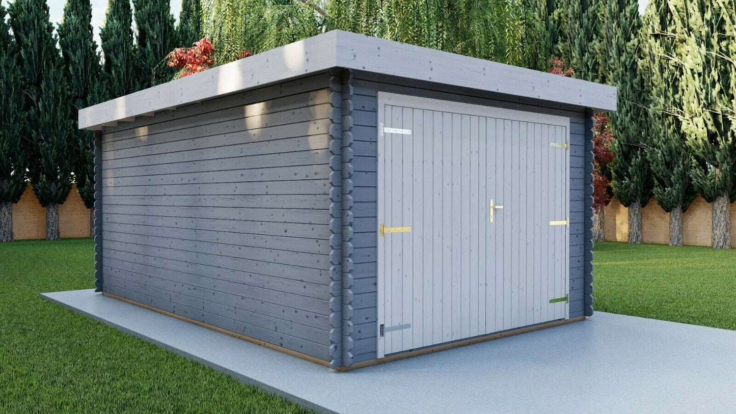 Wooden garage 28210