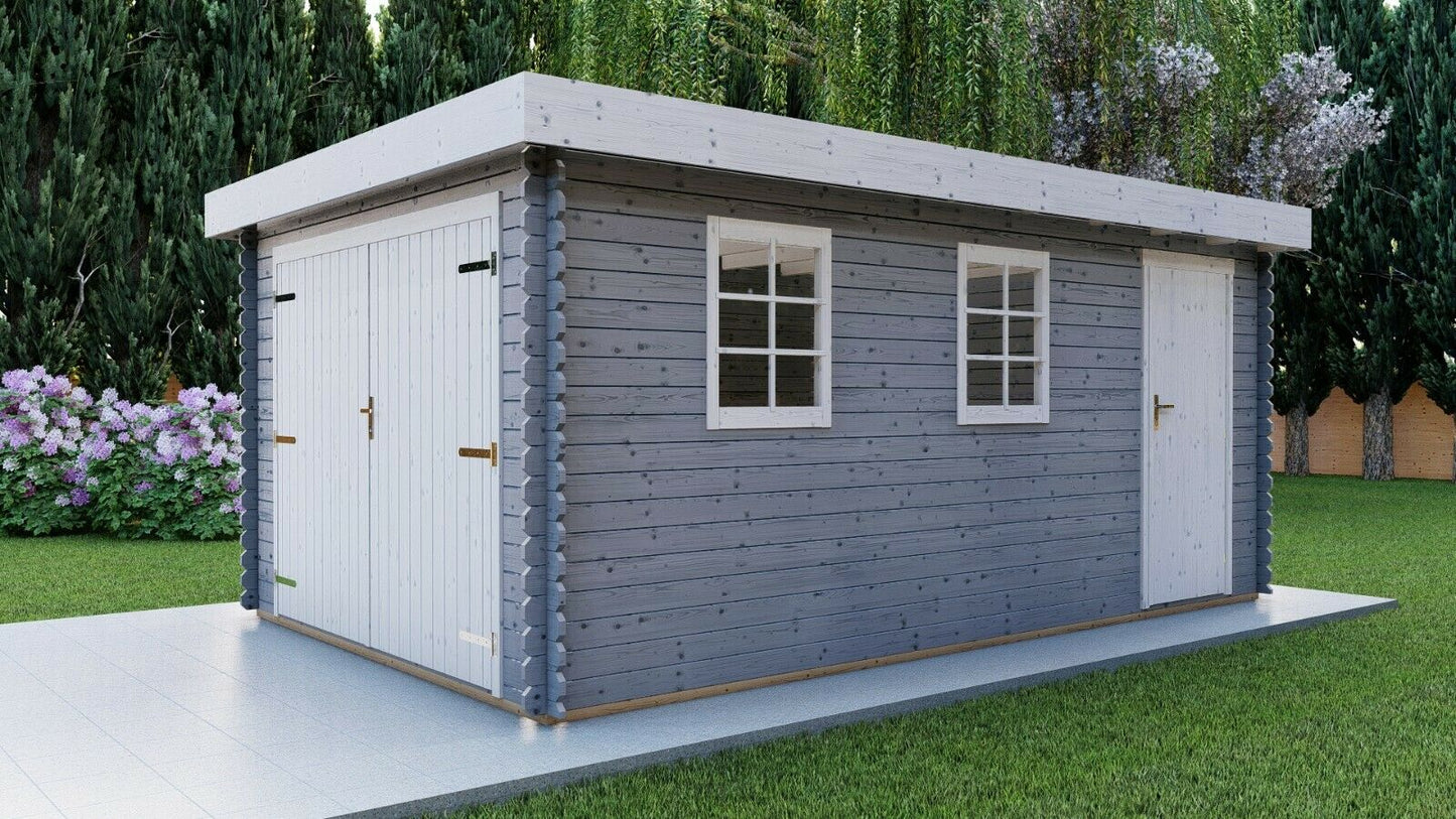Wooden garage 28210