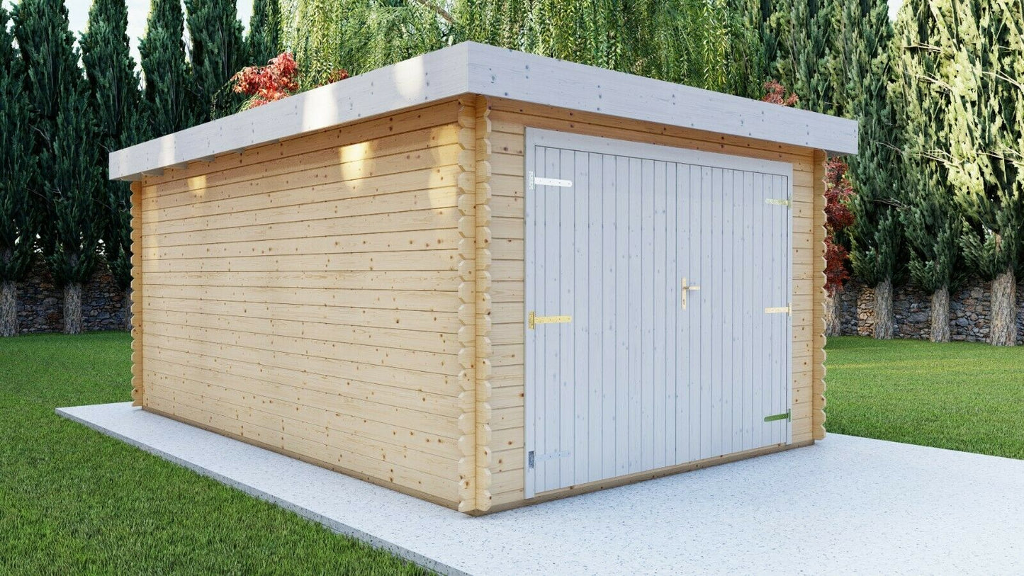 Wooden garage 28210